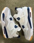 AIR JORDAN 4 NAVY SB - SIZE 11 (WORN) - SUPER CLEAN