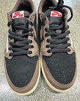 AIR JORDAN 1 LOW TRAVIS SCOTT MOCHA - SIZE 11 (WORN)