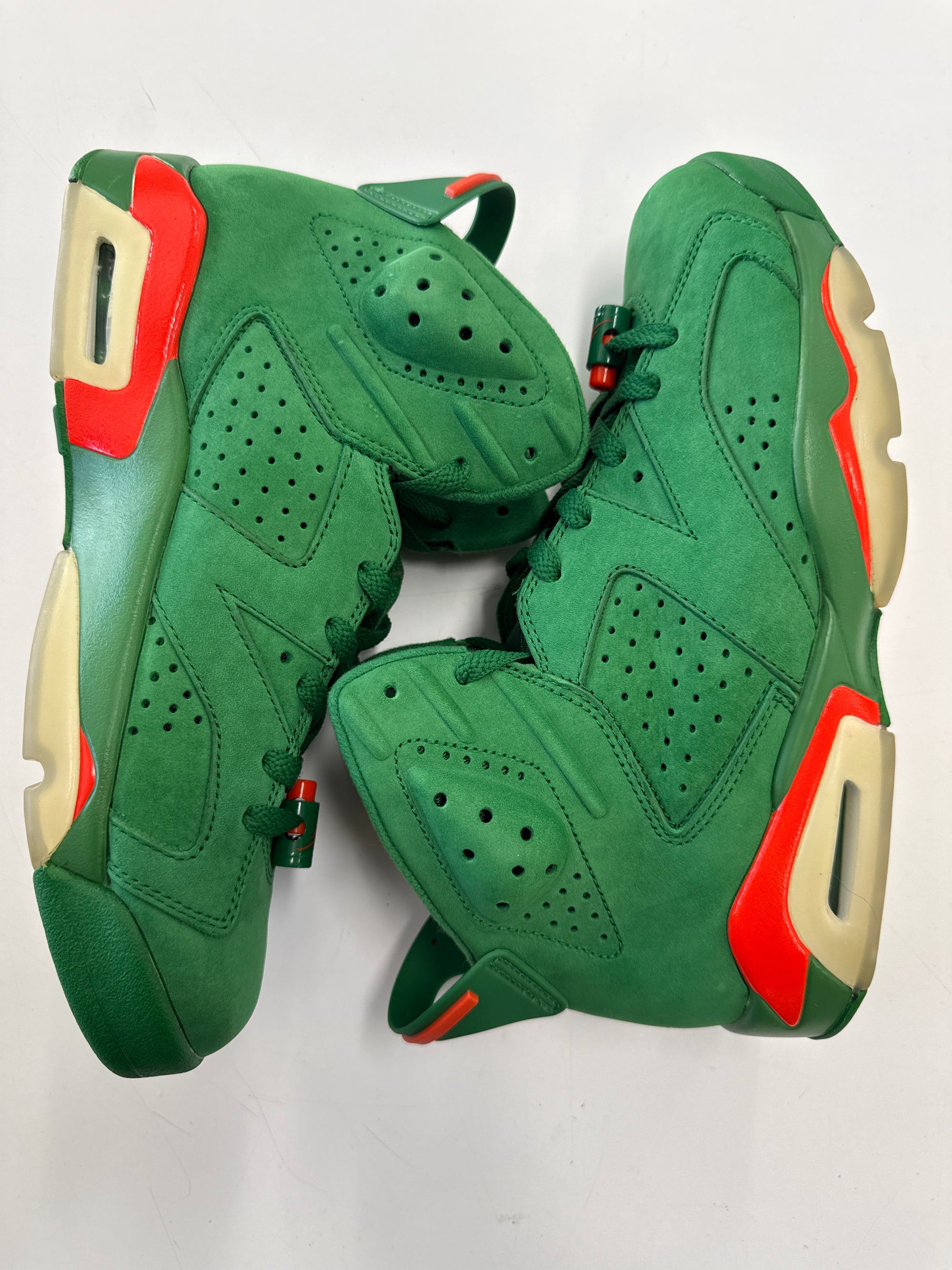 AIR JORDAN 6 GATORADE GREEN - SIZE 8 (WORN)