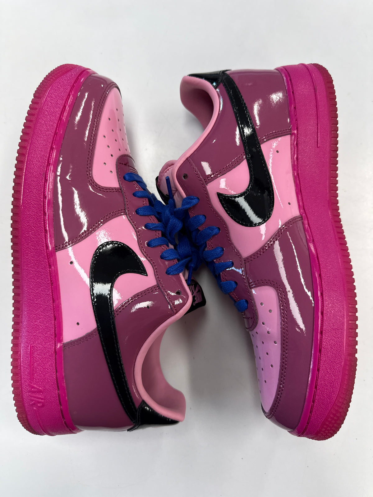 AIR FORCE 1 LOW PINK COOLER MULBERRY ROSE - SIZE 10.5 (WORN)