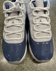 AIR JORDAN 11 LOW DIFFUSED BLUE - SIZE 8.5 (WORN)