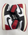 AIR JORDAN 1 HIGH BLACK TOE REIMAGINED - SIZE 10 (WORN)