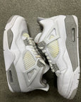 AIR JORDAN 4 WHITE OREO - SIZE 9 (WORN)