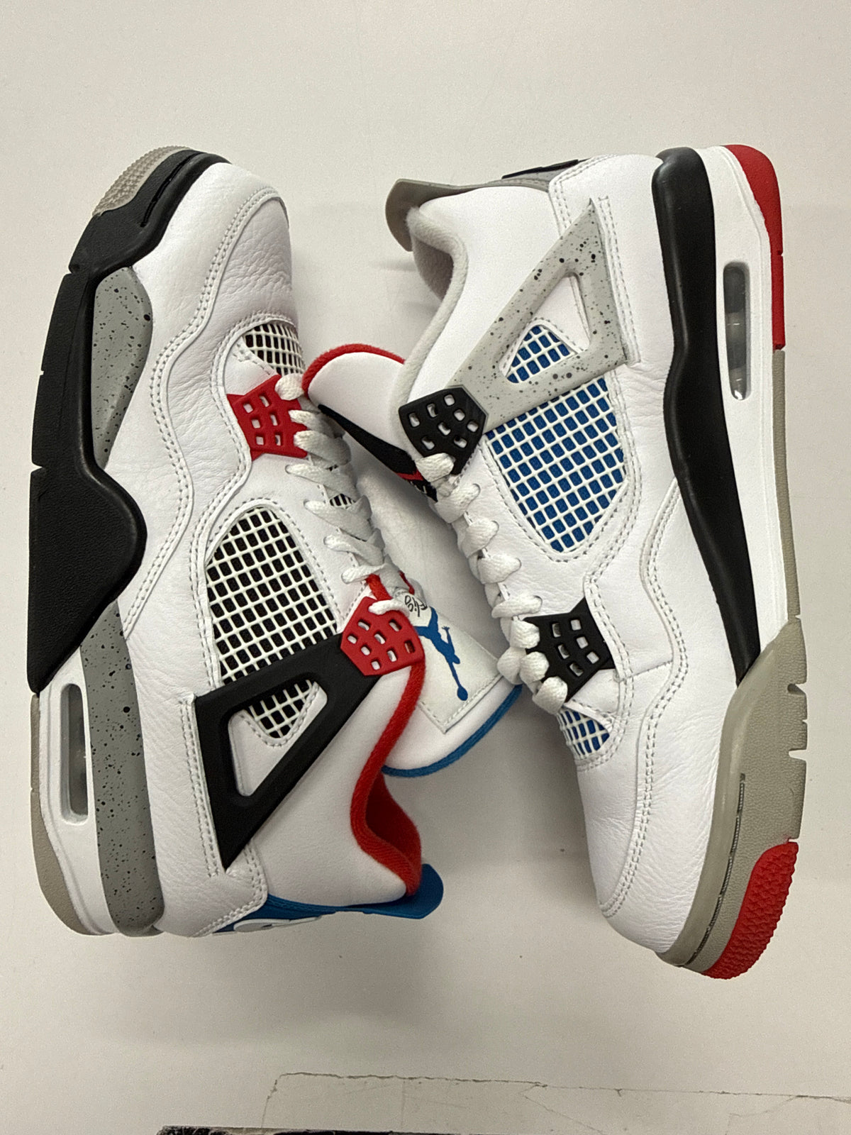 AIR JORDAN 4 WHAT THE - SIZE 8.5 (WORN)