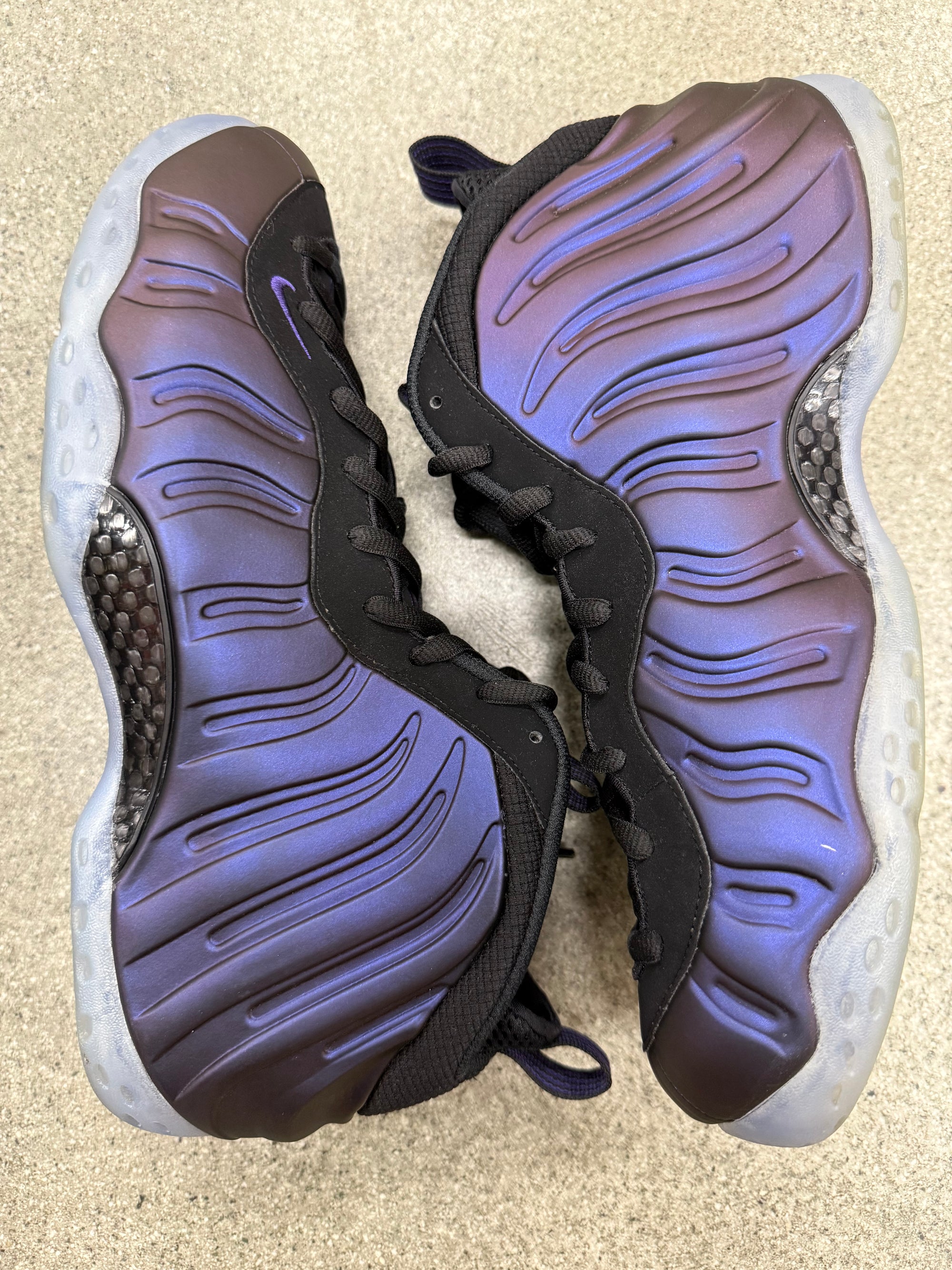 AIR FOAMPOSITE ONE EGGPLANT 2024 - SIZE 11.5 (WORN)