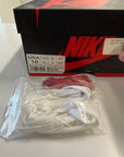 AIR JORDAN 1 HIGH NOT FOR RESALE - SIZE 10 (WORN) - MIDSOLE YELLOWING