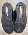 AIR JORDAN 3 BLACK CAT 2025 - SIZE 8  (WORN) - SUPER CLEAN