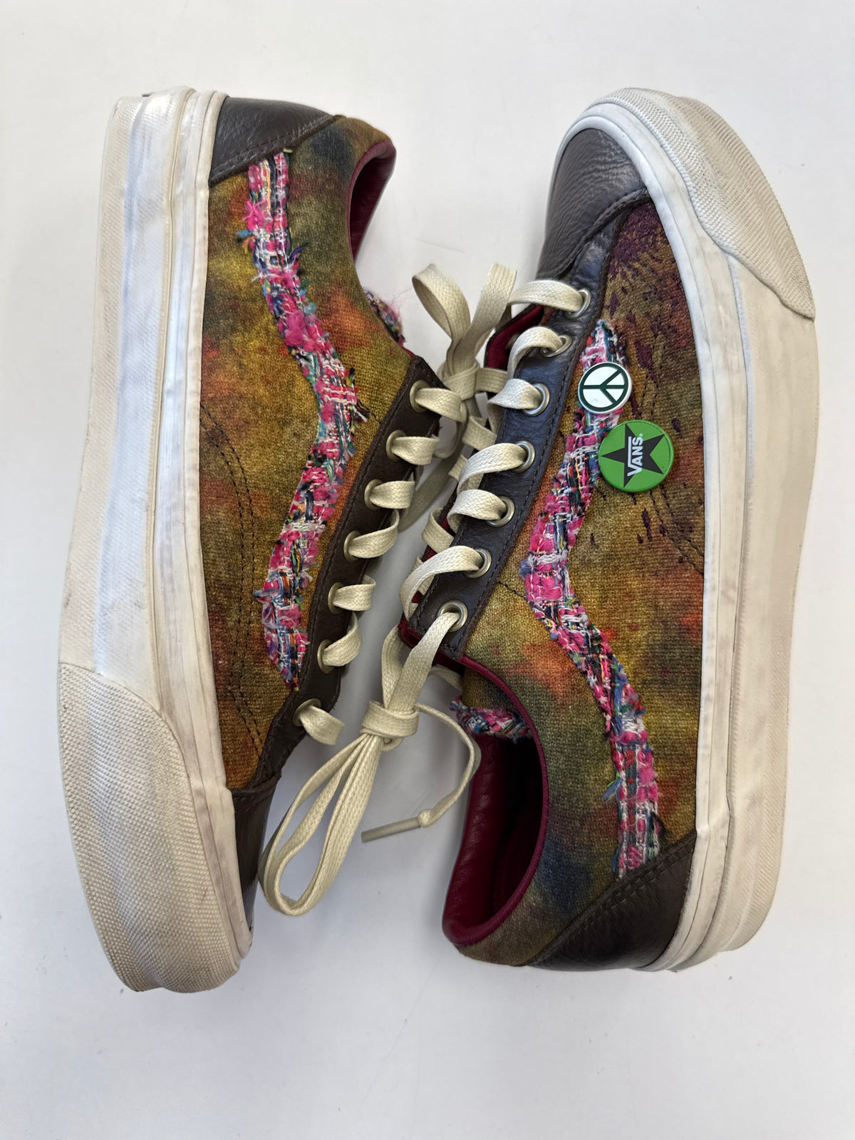 VANS OLD SKOOL 36 SOUVENIR WARM BROWN - SIZE 8.5 (WORN)