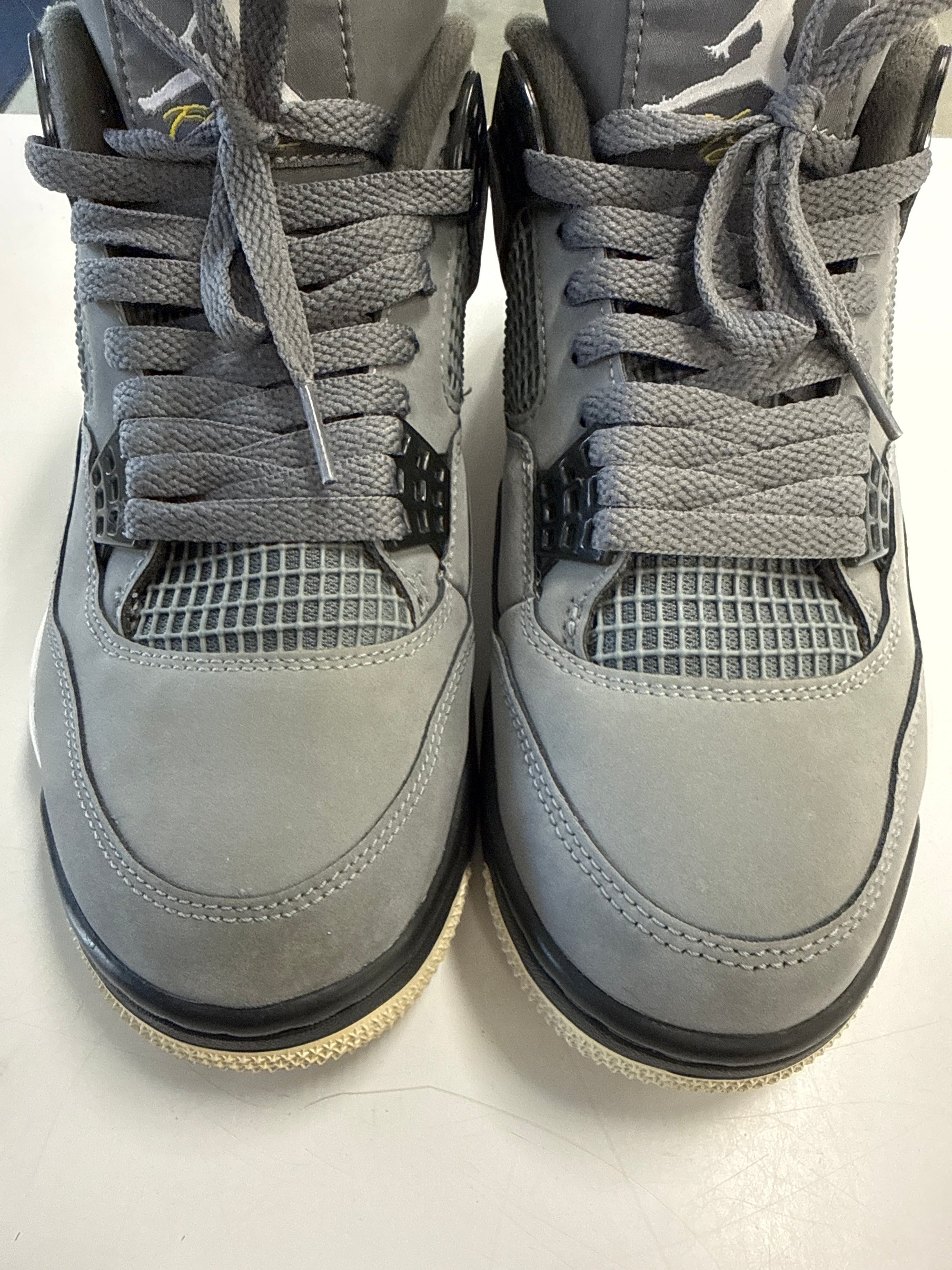 AIR JORDAN 4 COOL GREY 2019 - SIZE 8.5 (WORN)