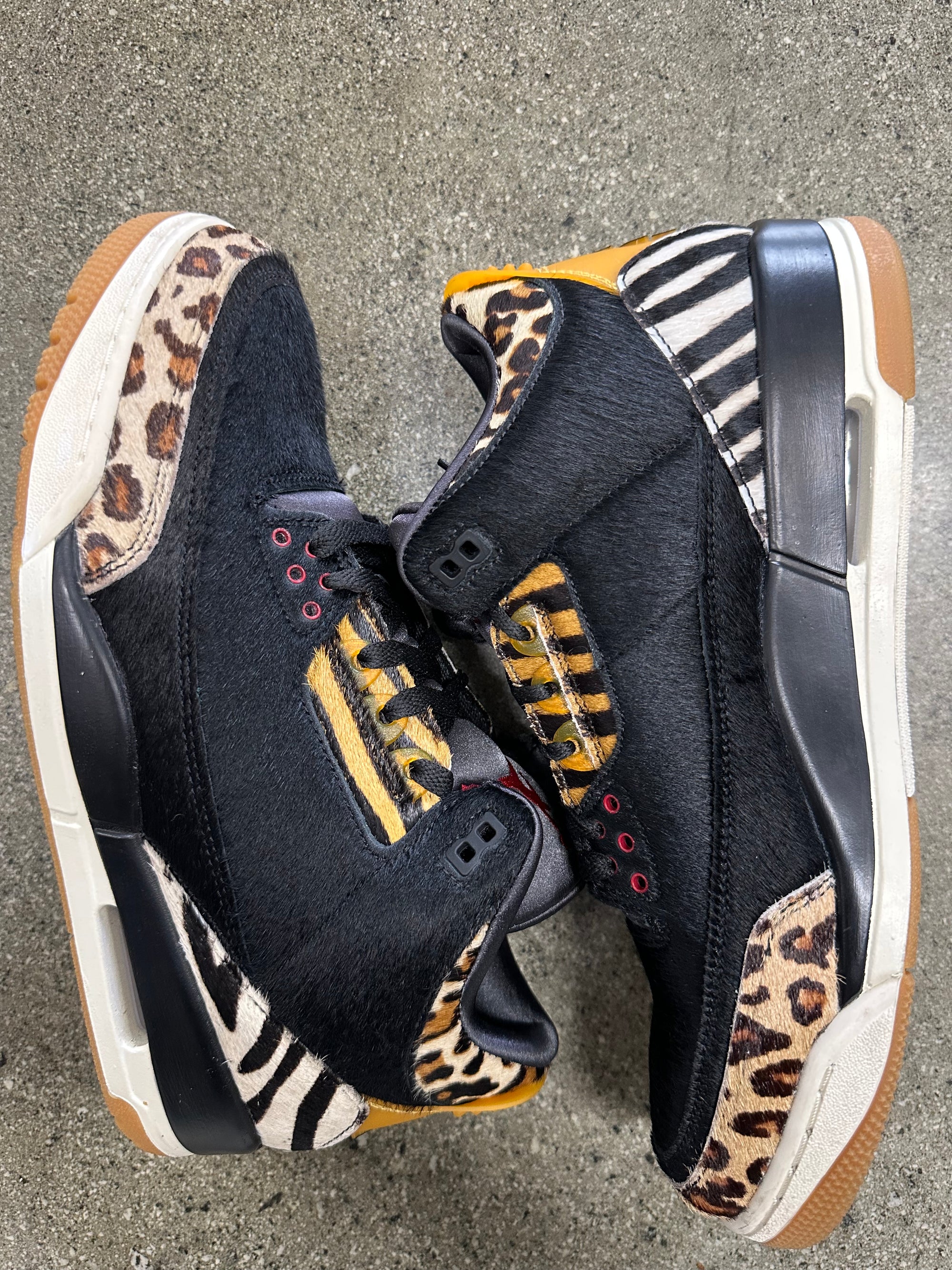 AIR JORDAN 3 ANIMAL INSTINCT 2.0 - SIZE 11 (WORN) - SUPER CLEAN