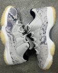 AIR JORDAN 11 LOW SNAKESKIN - SIZE 9.5 (WORN)