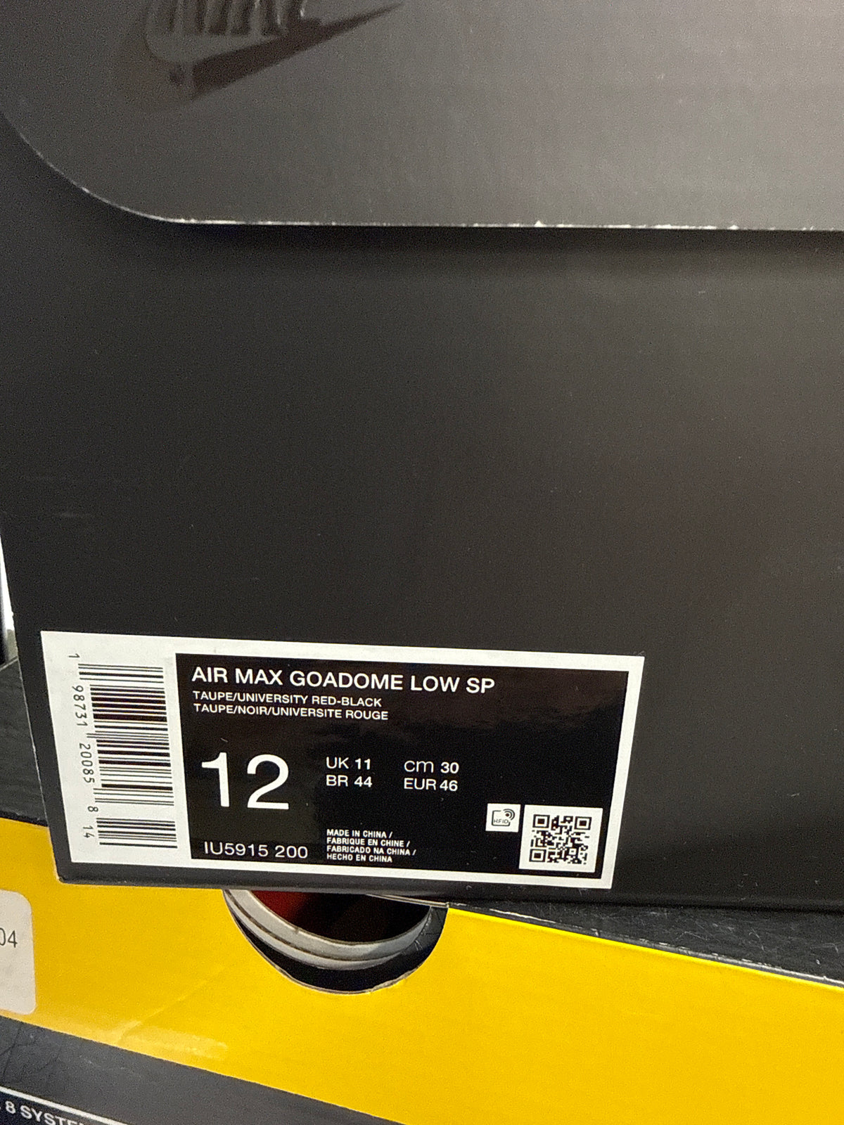 AIR MAX GOADOME LOW TAUPE - SIZE 12 (WORN)