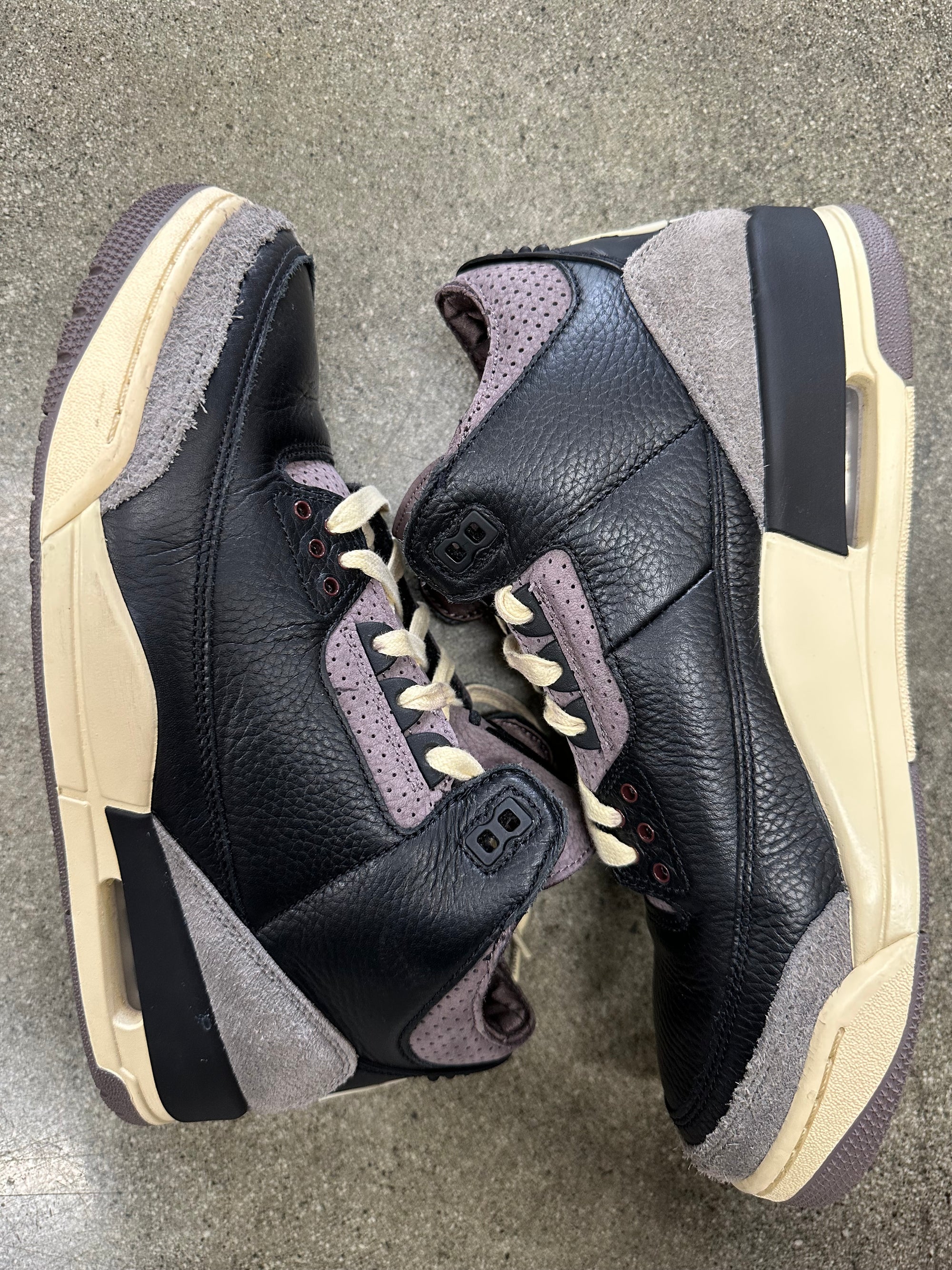 WMNS AIR JORDAN 3 A MA MANIERE WHILE YOU WERE SLEEPING - SIZE W11 M9.5 (WORN)
