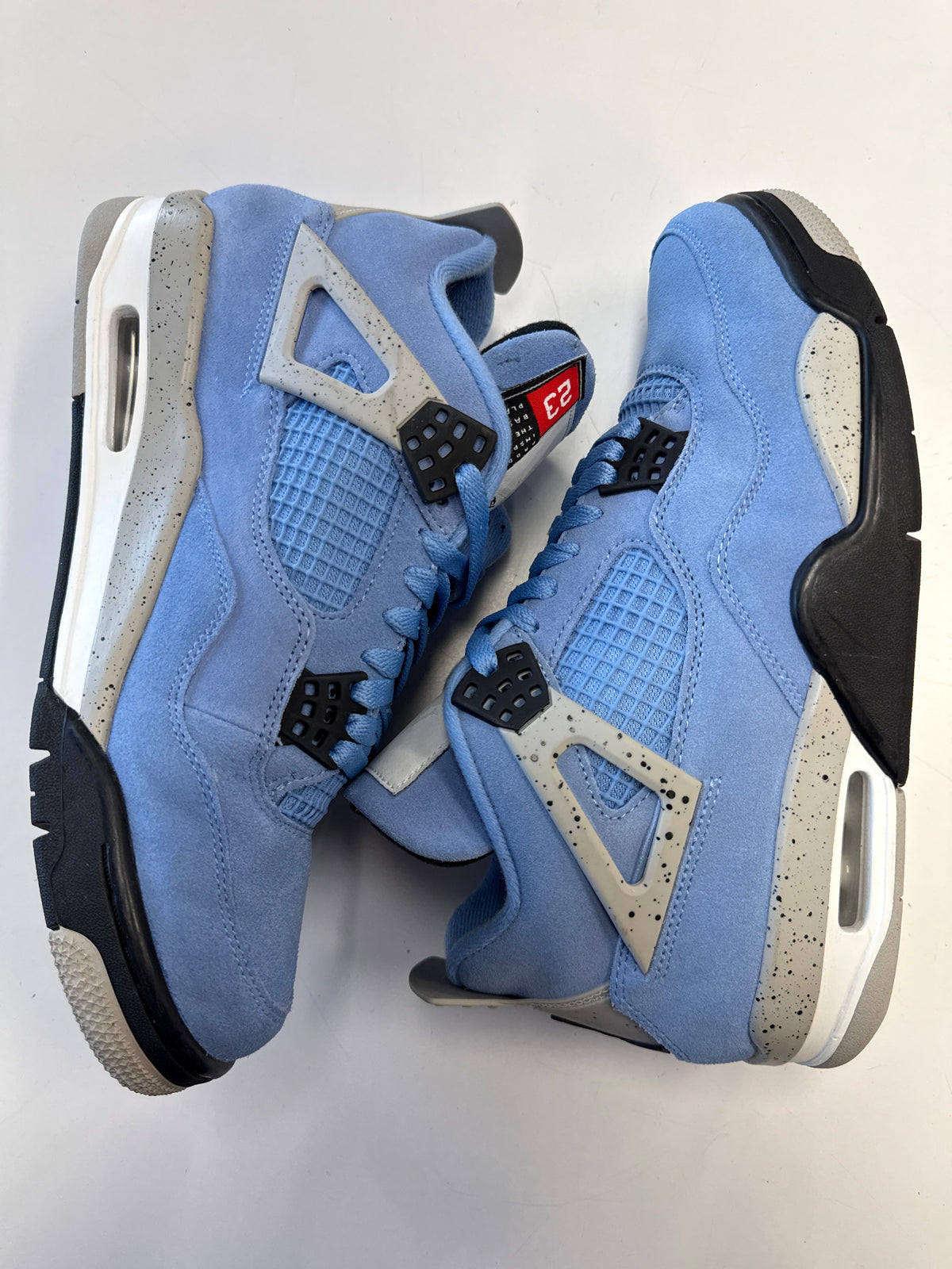 AIR JORDAN 4 UNIVERSITY BLUE - SIZE 9 (WORN)