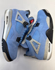 AIR JORDAN 4 UNIVERSITY BLUE - SIZE 9 (WORN)