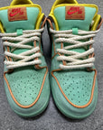 SB DUNK LOW PRO QS RODEO TOURMALINE - SIZE 8 (WORN) - SUPER CLEAN