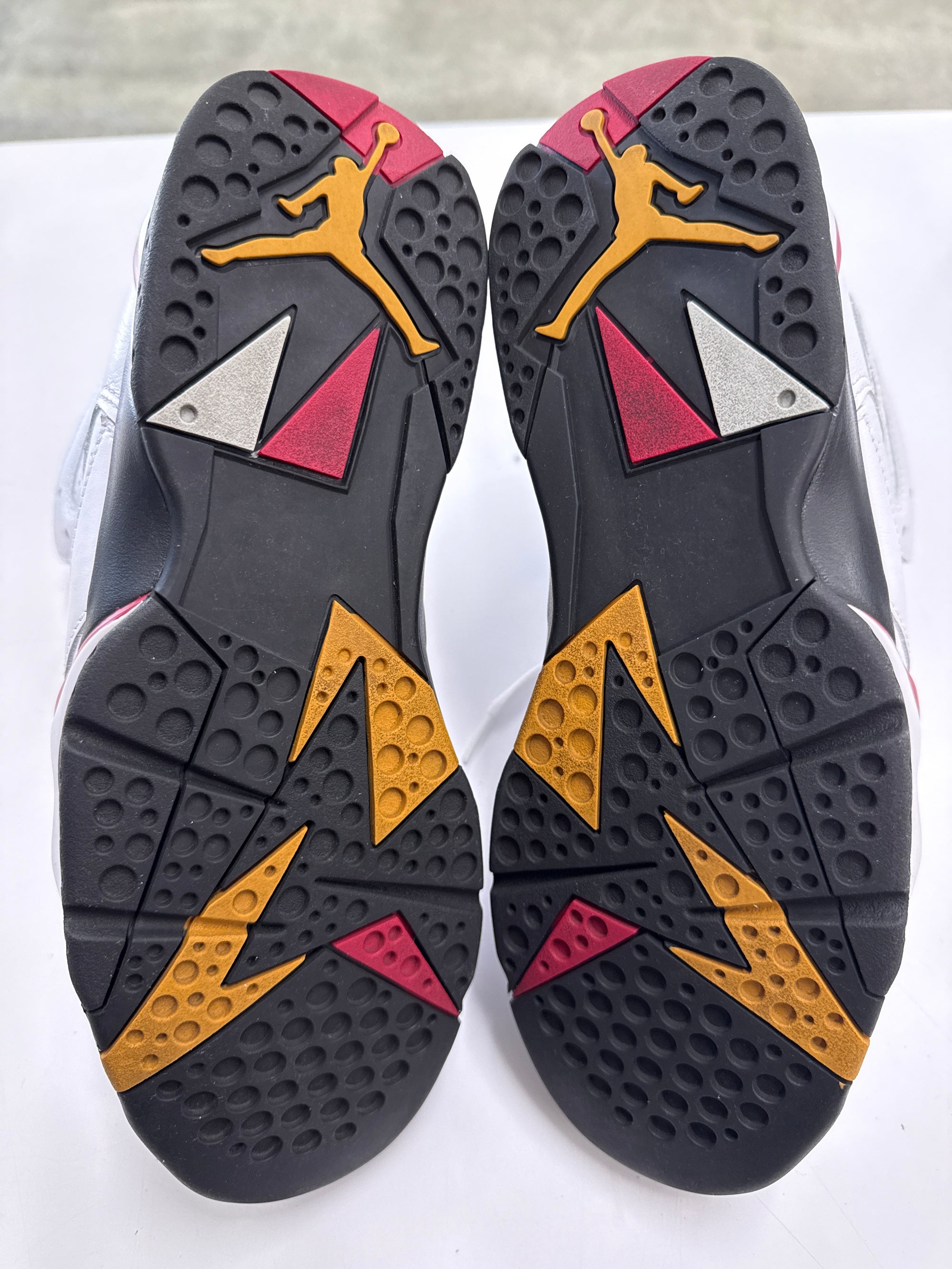 AIR JORDAN 7 CARDINAL 2022 - SIZE 10 (WORN)