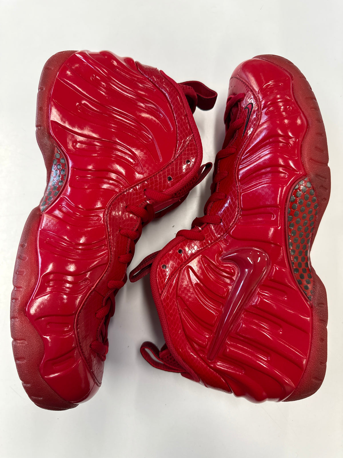 AIR FOAMPOSITE PRO RED OCTOBER 2026 - SIZE 13 (WORN) - SUPER CLEAN