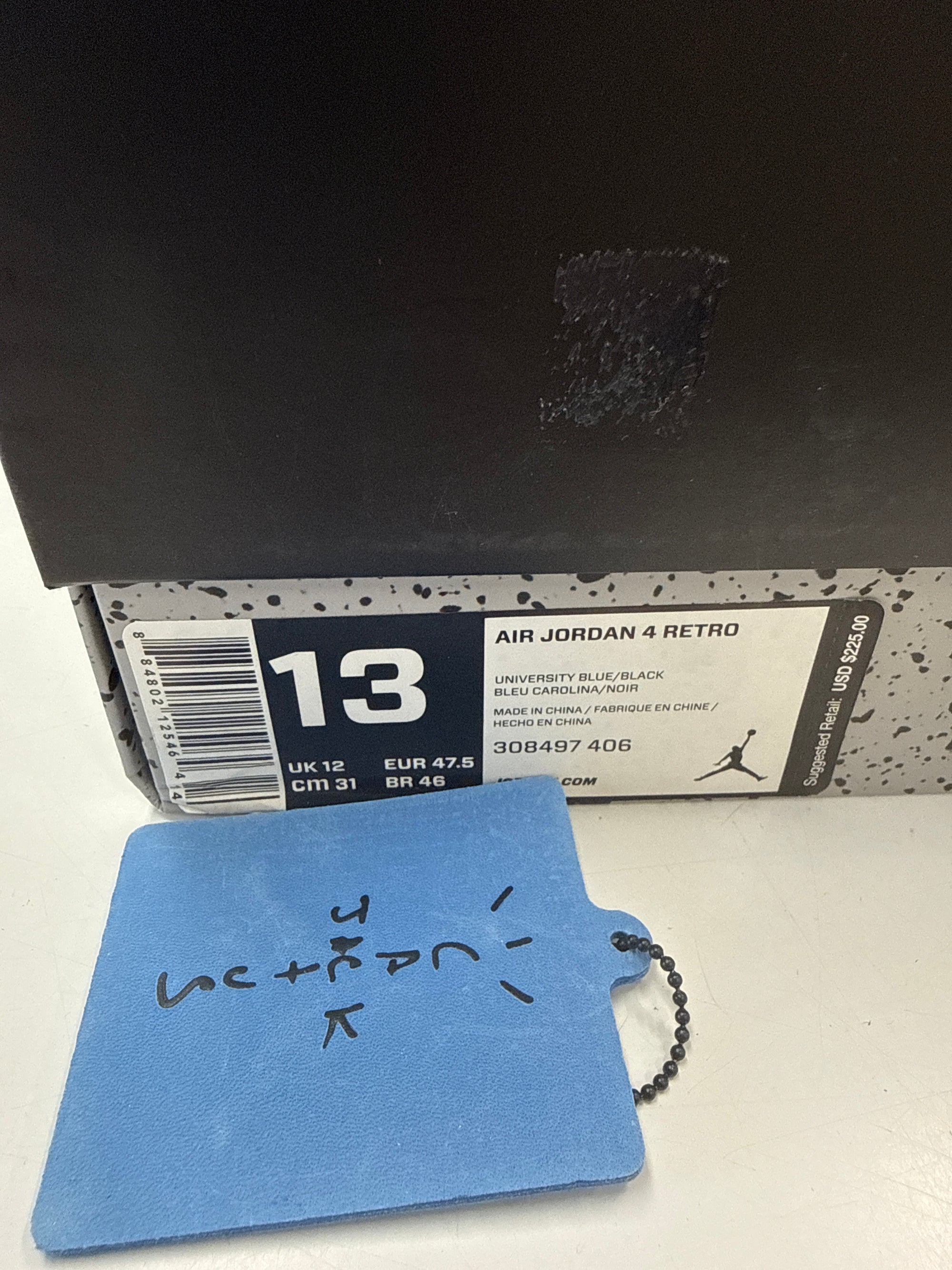 AIR JORDAN 4 TRAVIS SCOTT - SIZE 13 (WORN)