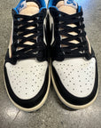 AIR JORDAN 1 LOW TRAVIS SCOTT FRAGMENT - SIZE 11 (WORN)