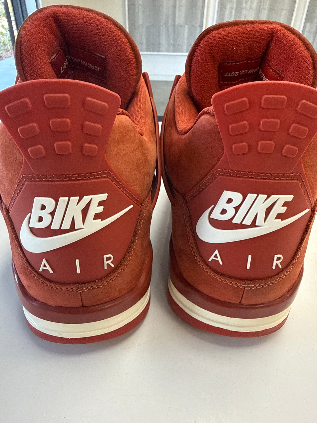 AIR JORDAN 4 NIGEL SYLVESTER BRICK BY BRICK - SIZE 9.5 (WORN)