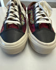 VANS OLD SKOOL 36 SOUVENIR BURGUNDY - SIZE 8.5 (WORN)