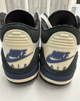 AIR JORDAN 3 A MA MANIERE DIFFUSED BLUE - SIZE 8.5 (WORN)