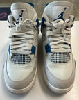 AIR JORDAN 4 MILITARY BLUE 2024 - SIZE 8.5 (WORN)