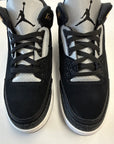 AIR JORDAN 3 TINKER BLACK - SIZE 9.5 (WORN)