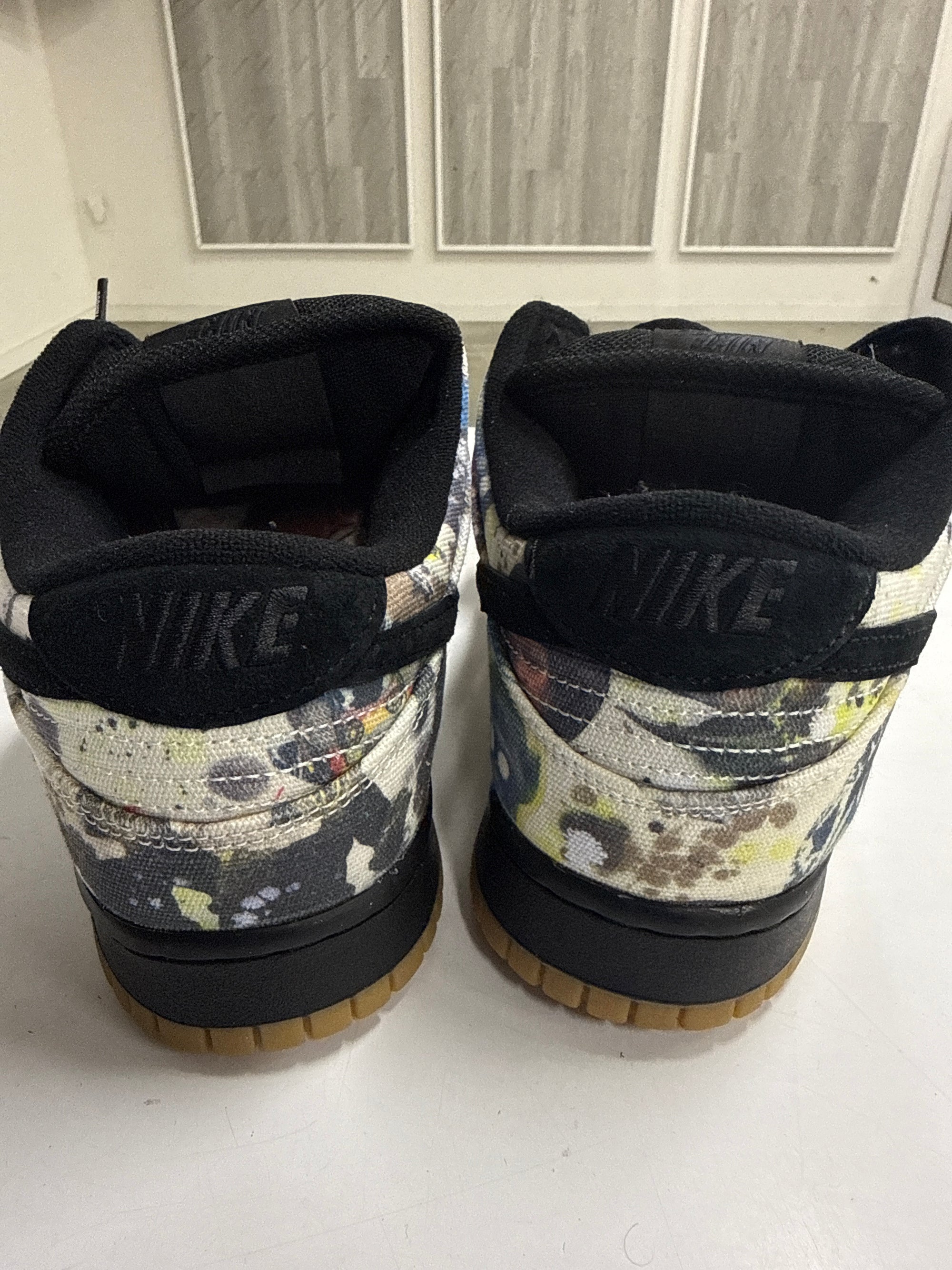 SB DUNK LOW OG QS RAMMELZEE - SIZE 12 (WORN) - SUPER CLEAN