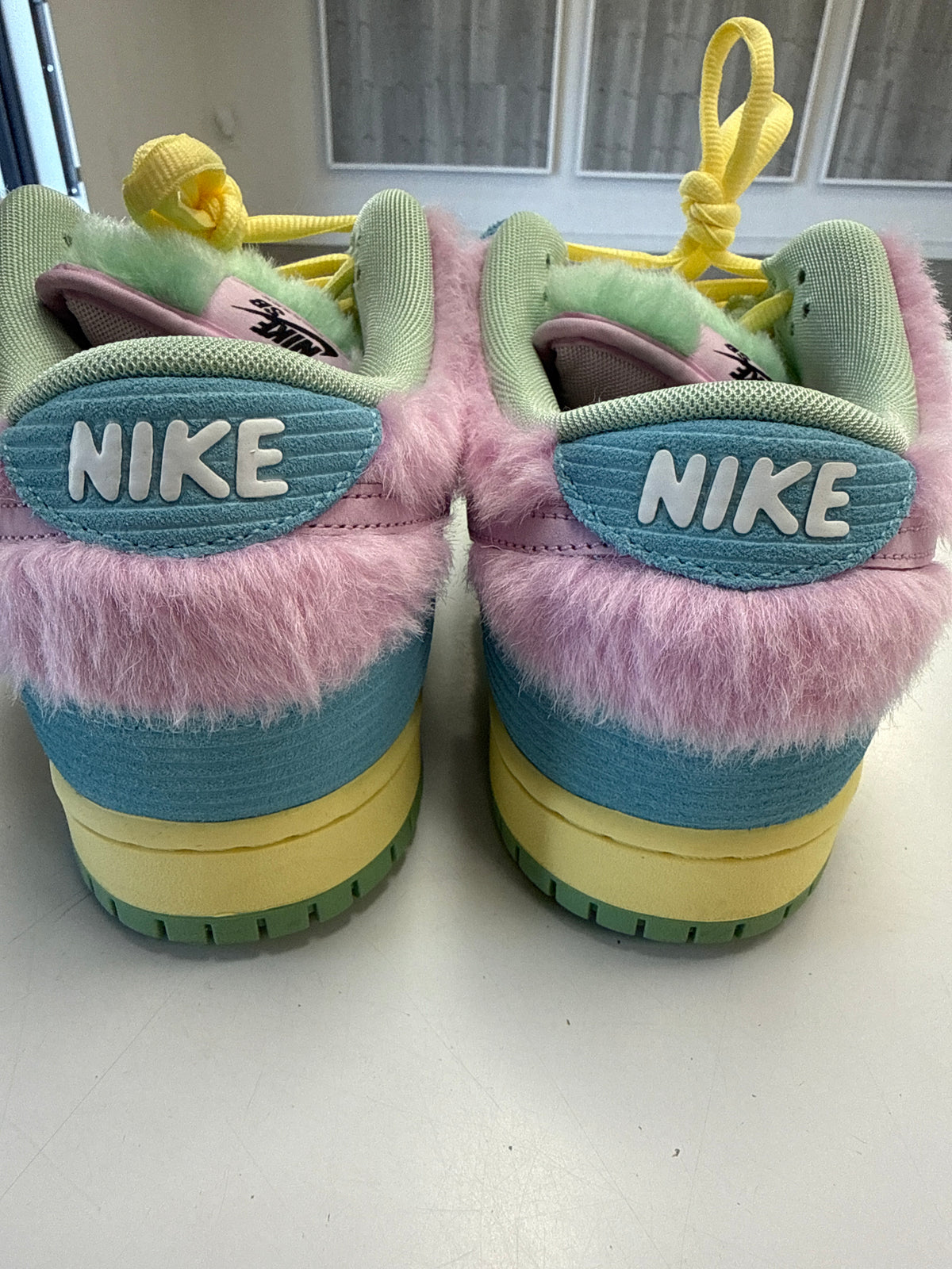 SB DUNK LOW PRO QS VERDY VISTA - SIZE 11.5 (WORN)