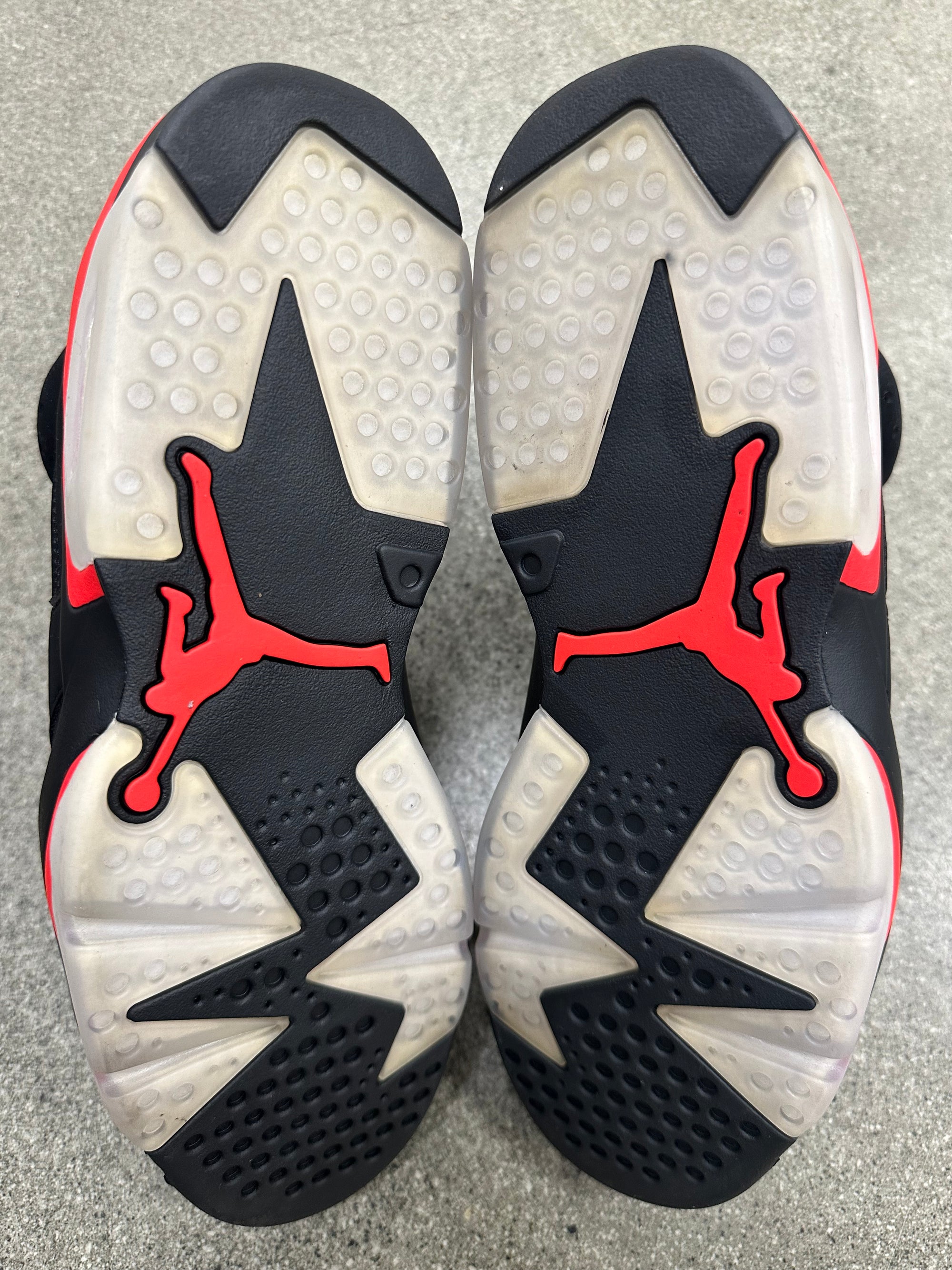 AIR JORDAN 6 BLACK INFRARED 2019 - SIZE 13 (WORN)