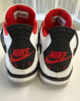 AIR JORDAN 4 FIRE RED 2020 - SIZE 8 (WORN)