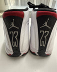 AIR JORDAN 14 BLACK TOE 2024 - SIZE 9.5 (WORN)