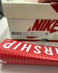 AIR JORDAN AIR SHIP PE EVERY GAME DUNE RED - SIZE 10 (WORN) - SUPER CLEAN