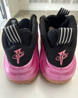 AIR FOAMPOSITE ONE PEARLIZED PINK - SIZE 10.5 (WORN)