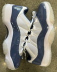 AIR JORDAN 11 LOW DIFFUSED BLUE - SIZE 8.5 (WORN)