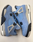 AIR JORDAN 4 UNIVERSITY BLUE - SIZE 9.5 (WORN)
