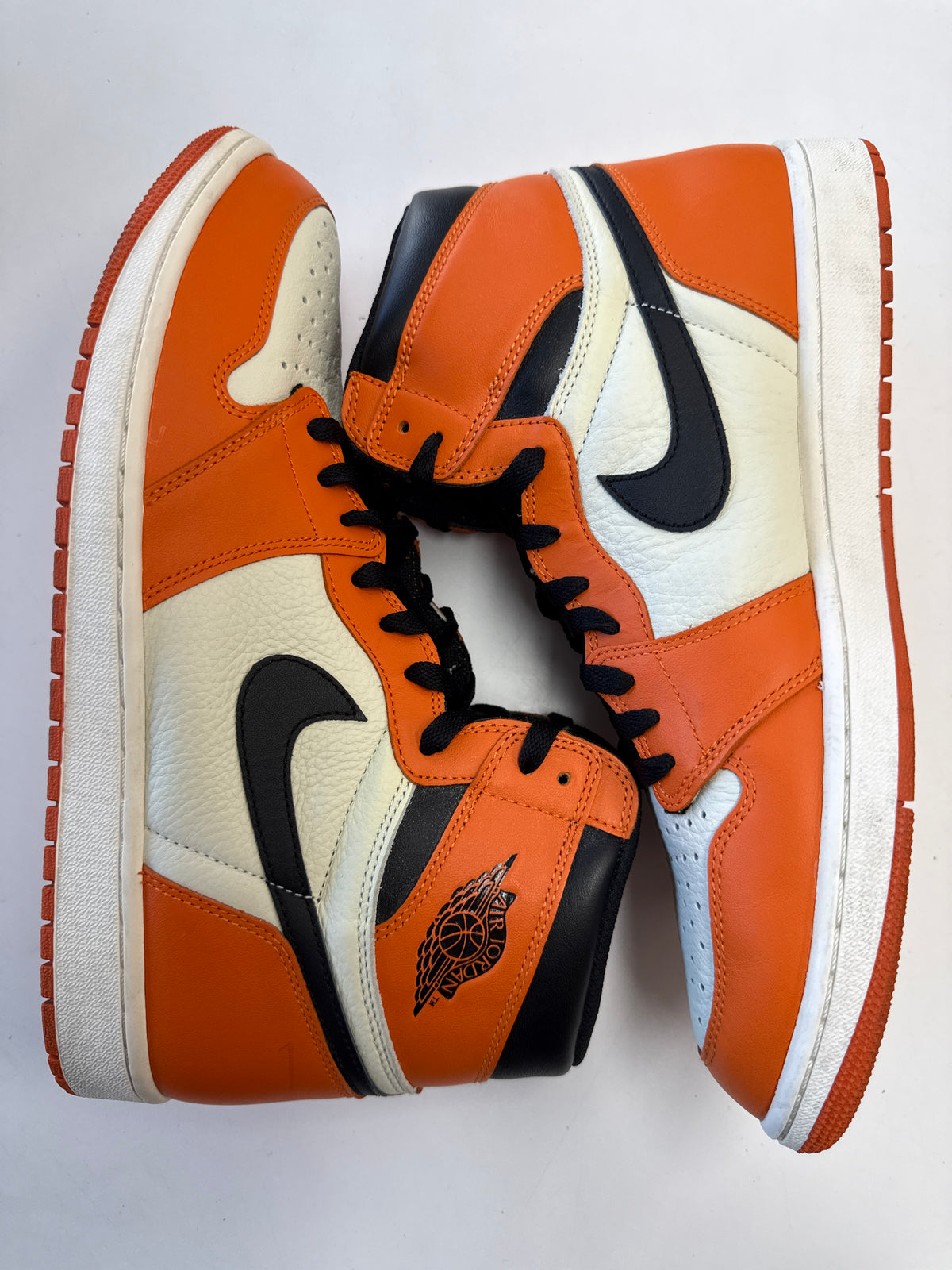 AIR JORDAN 1 REVERSE SHATTERED BACKBOARD - SIZE 13 (WORN)