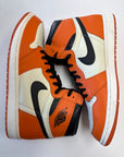 AIR JORDAN 1 REVERSE SHATTERED BACKBOARD - SIZE 13 (WORN)