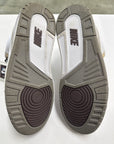 WMNS AIR JORDAN 3 A MA MANIERE WHITE - SIZE W12.5 M11 (WORN)