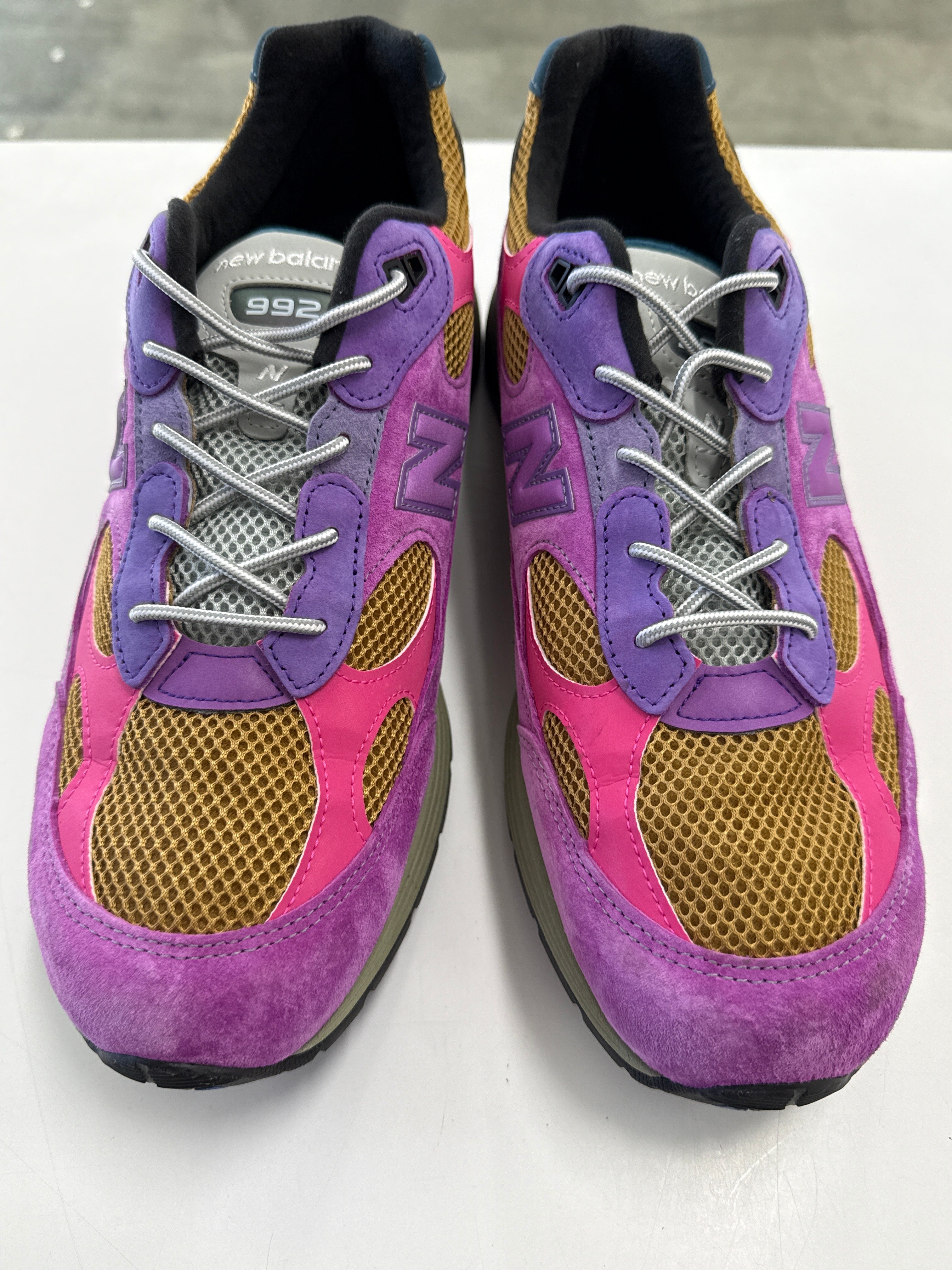 ミリス NEW BALANCE 992 MIUSA ACTION BRONSON DIGITAILS PURPUREA - SIZE 12