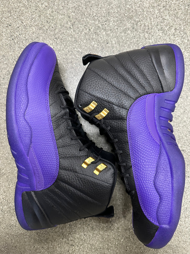 AIR JORDAN 12 FIELD PURPLE - SIZE 11.5 (WORN) - SUPER CLEAN