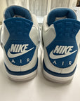 AIR JORDAN 4 MILITARY BLUE 2024 - SIZE 8 (WORN) - SUPER CLEAN