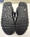 OFF WHITE AIR MAX 90 BLACK - SIZE 11.5 (WORN)