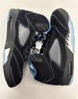 AIR JORDAN 5 BLACK UNIVERSITY BLUE 2026 - SIZE 13 (WORN)