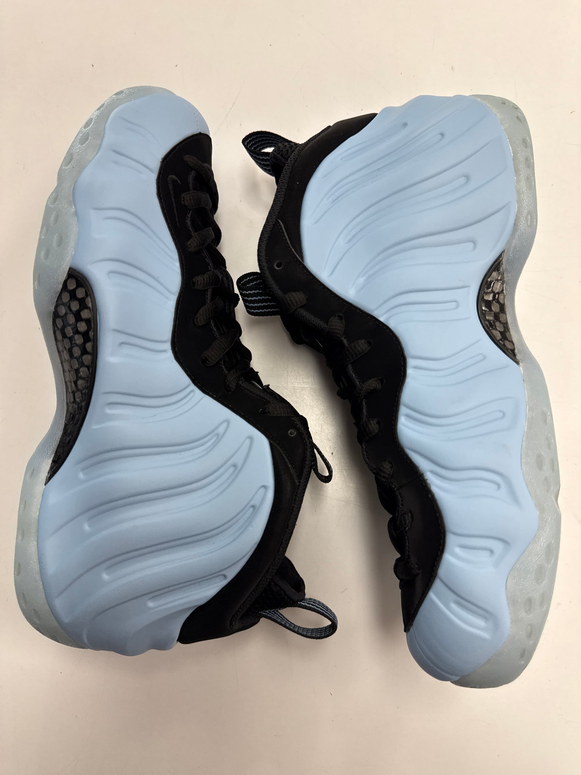 AIR FOAMPOSITE ONE PSYCHIC BLUE - SIZE 9.5 (WORN)