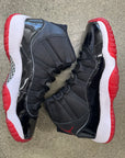 AIR JORDAN 11 BRED 2019 GS - SIZE 6Y (WORN) - SUPER CLEAN