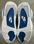 AIR JORDAN 4 MILITARY BLUE 2024 - SIZE 9 (WORN) - SUPER CLEAN