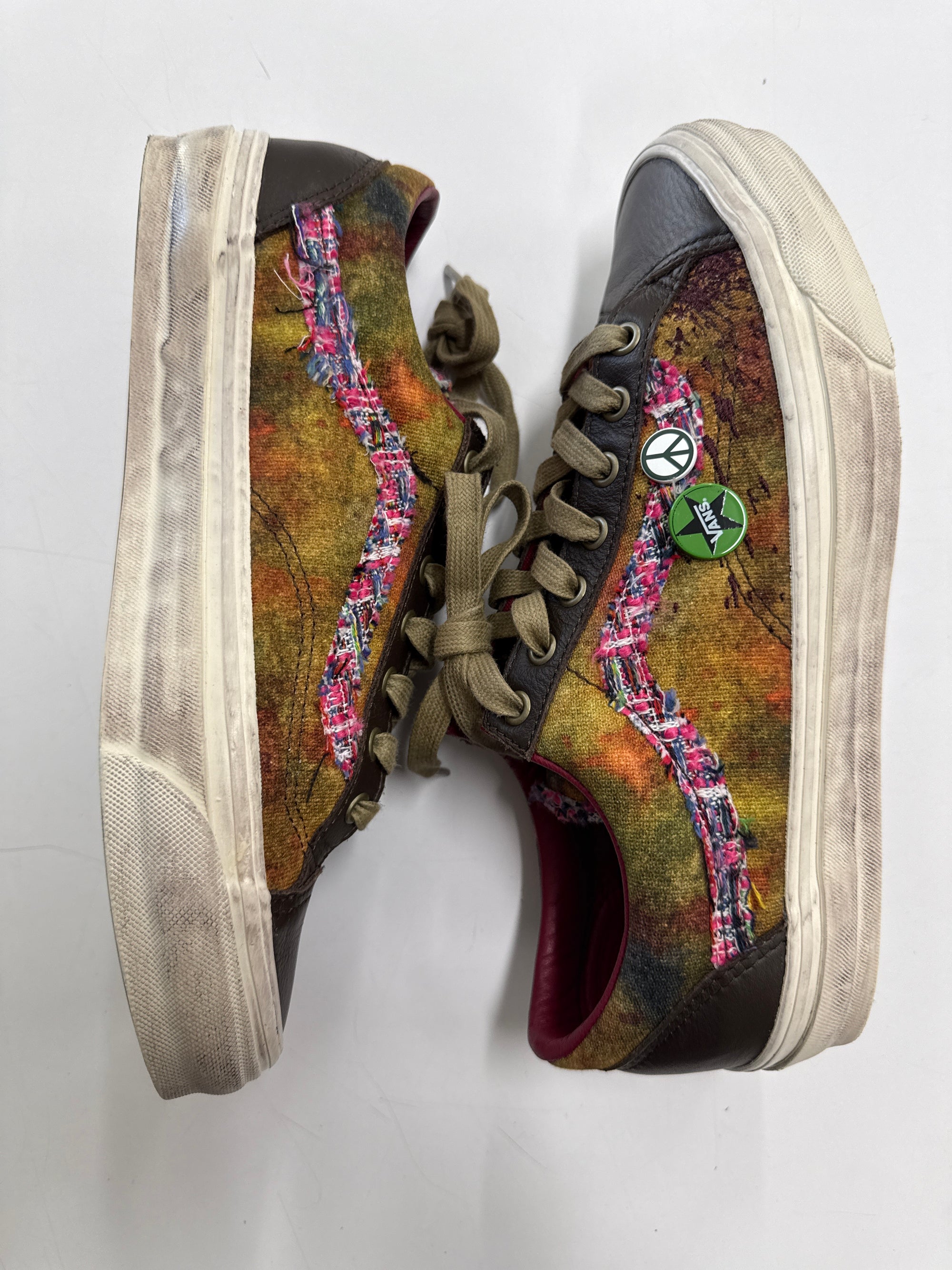 VANS OLD SKOOL 36 SOUVENIR WARM BROWN - SIZE 9.5 (WORN)